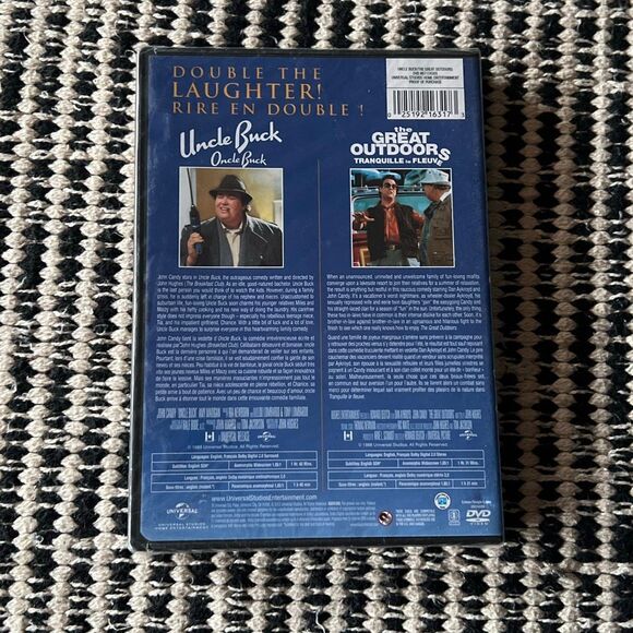 Uncle buck oncle buck and the great outdoors tranquille le fleuve DVD Combo NEW - Picture 2 of 2